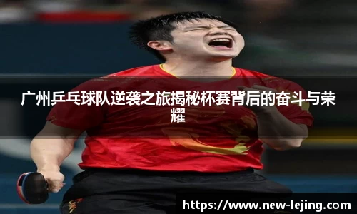 广州乒乓球队逆袭之旅揭秘杯赛背后的奋斗与荣耀